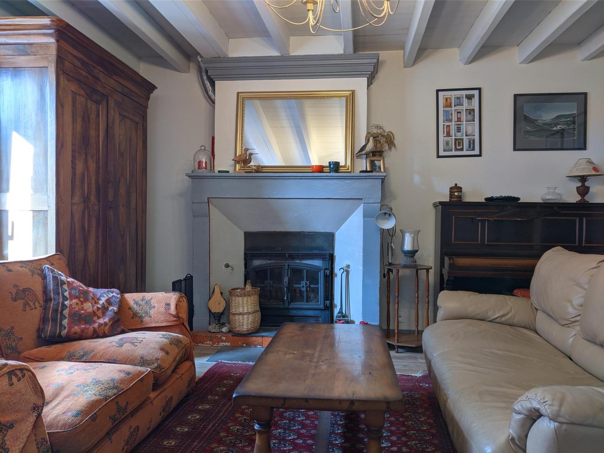 Les Volets Bleus Villa Arcais ภายนอก รูปภาพ